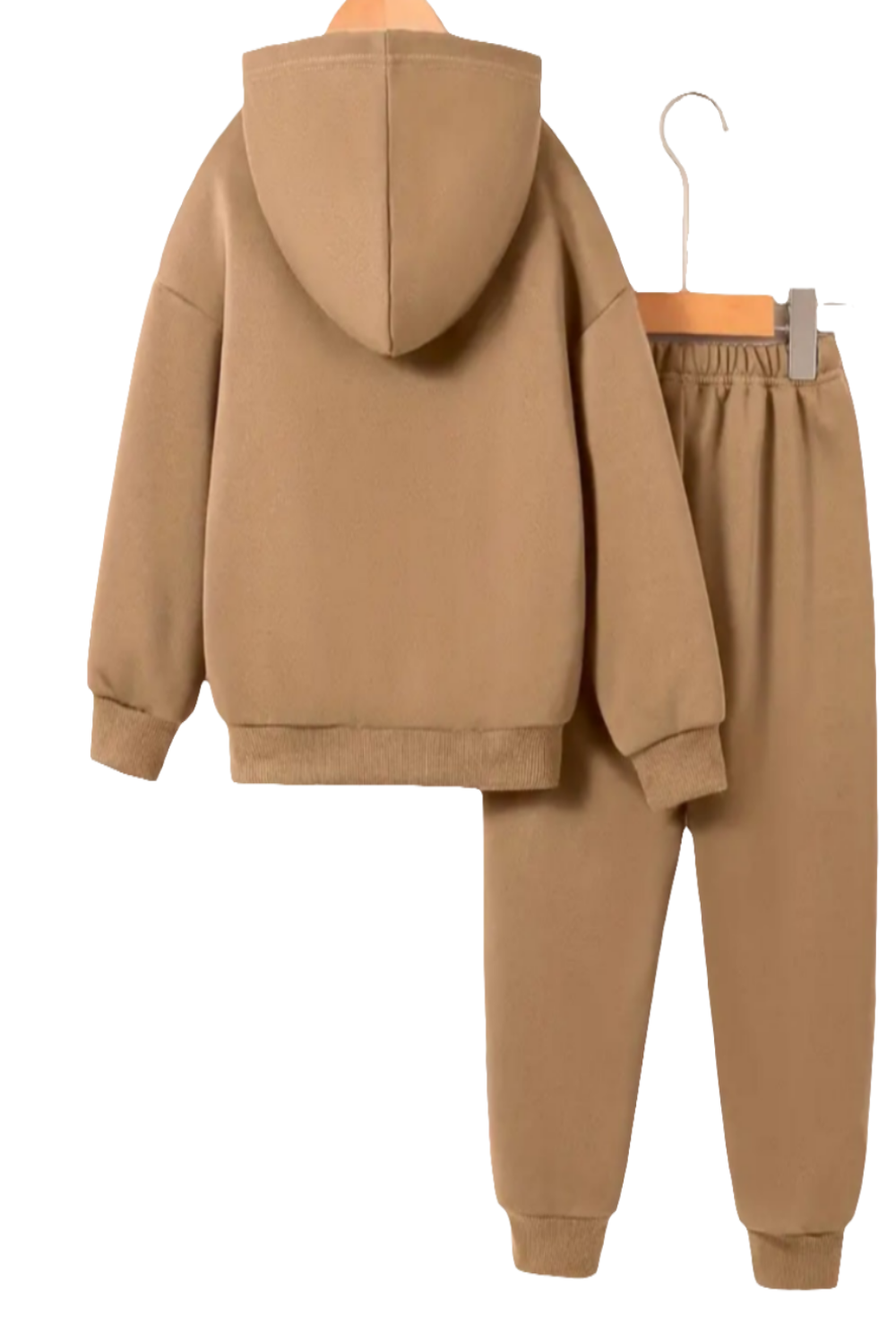 Joggingpak met capuchon met tekst "LA 1987"