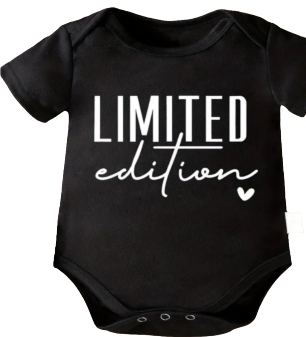 romper " Limited Edition" zwart