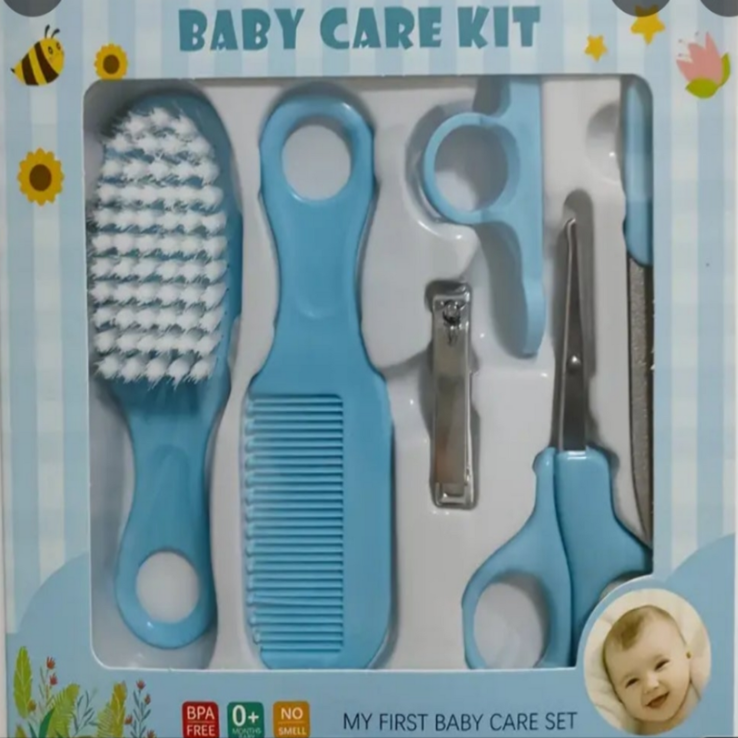 Babyverzorgingsset blauw