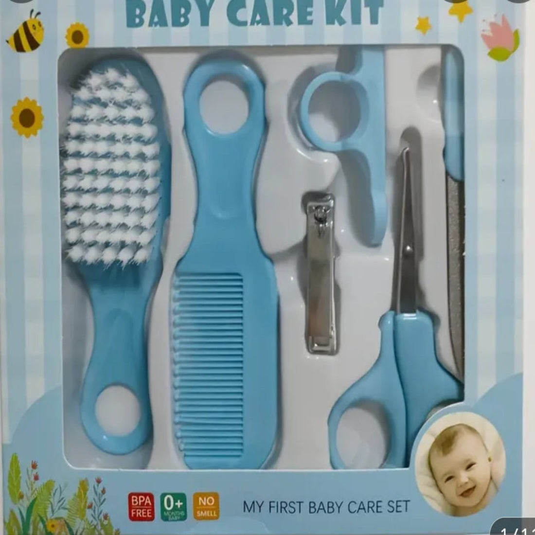 Babybucket pakket Blauw S