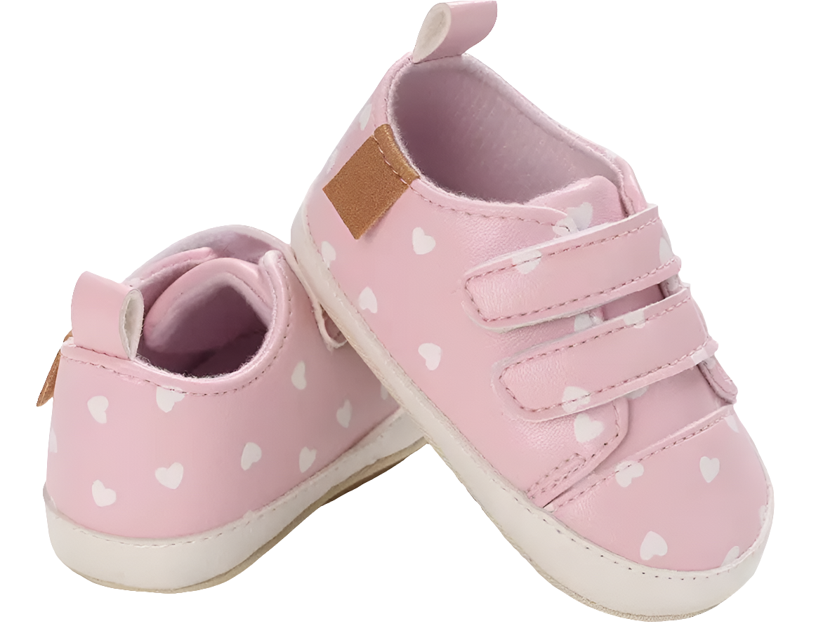 gymp wit met roze hartjes