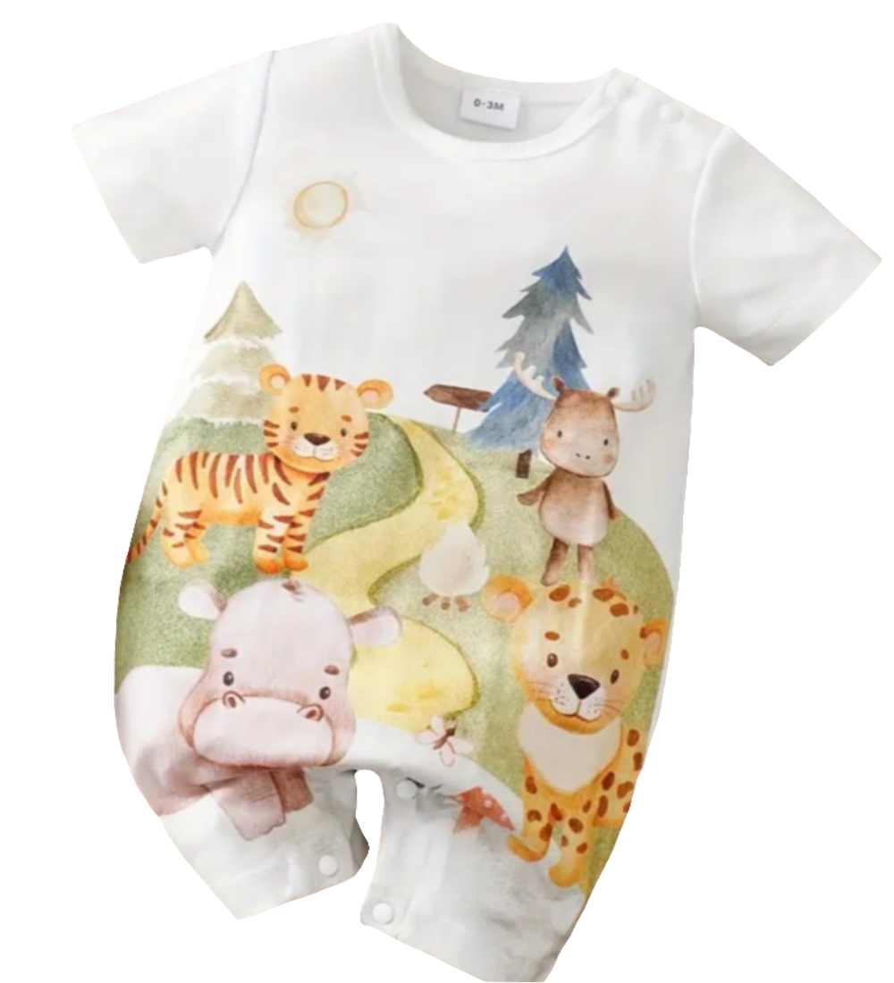 Boxpak met tijger en nijlpaard