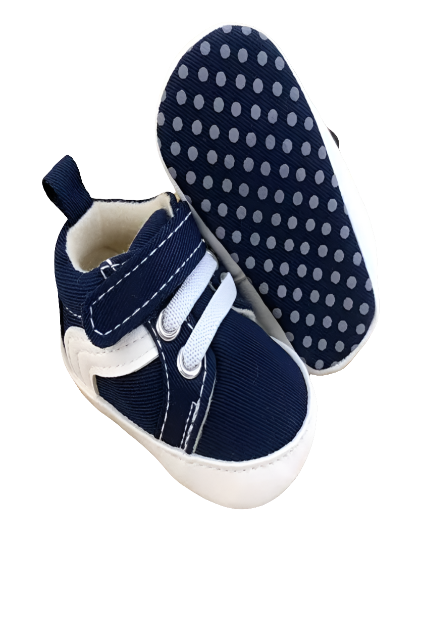 Sportschoen in donker denim ( ook verkrijgbaar in licht denim)