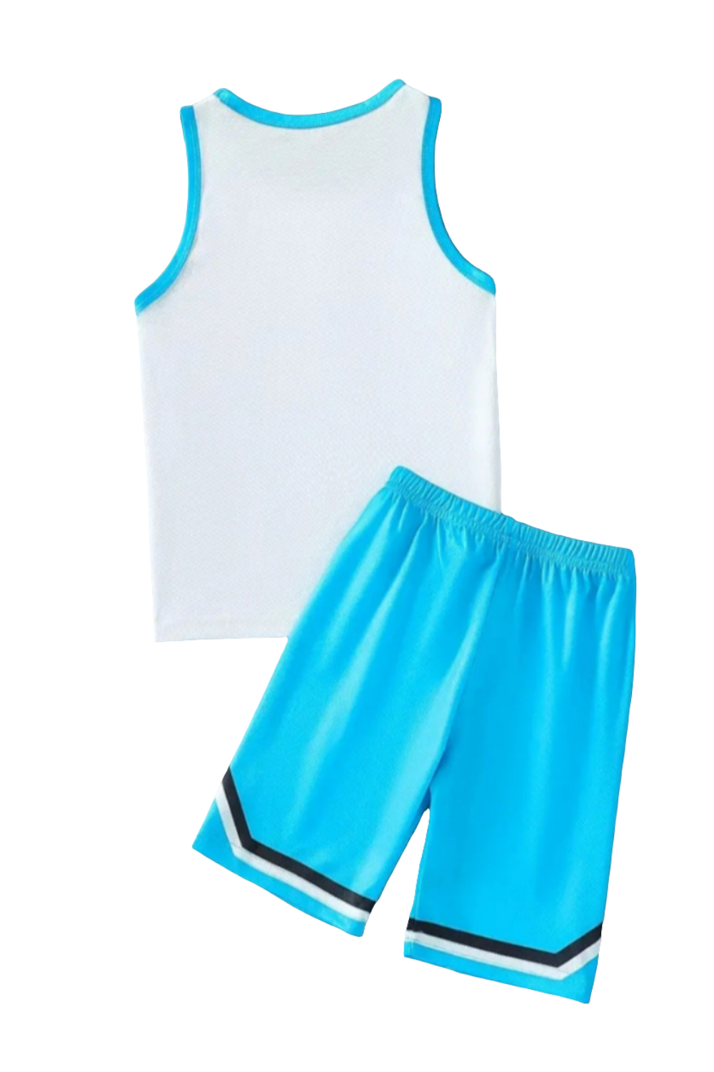 Basketball Singlet en short "California " blauw