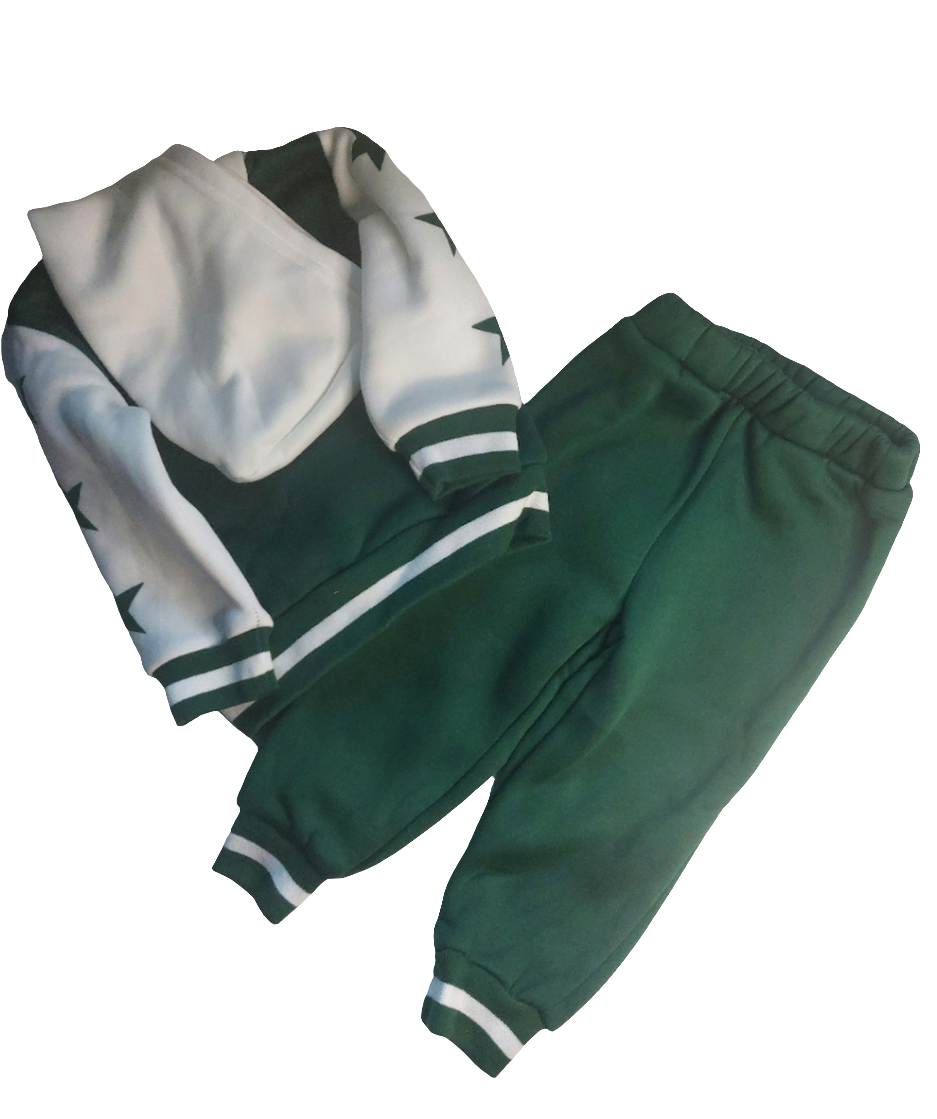 Baseball Joggingpak :"A" groen