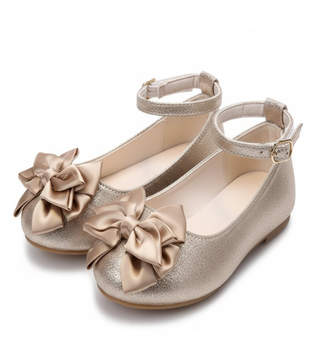 ballerina goud met bloem