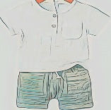 Lieve en stoere zomersetjes.In crinckle katoen , denim , batik. Grote keuze in setjes. 