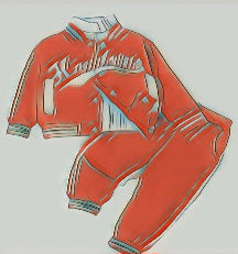 Joggingpakken voor de allerkleinsten. Lief met bloemetjes voor de meisjes.Stoer voor de jongens. Ook veel American style.Zoals de bekende baseball pakken. 