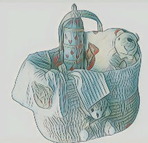 Pakketten voor babyshower of kraamkado 