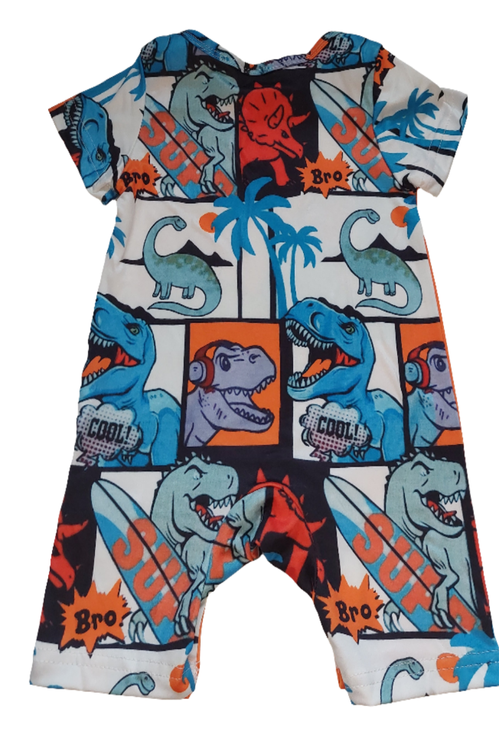 Boxpak oranje met dino's