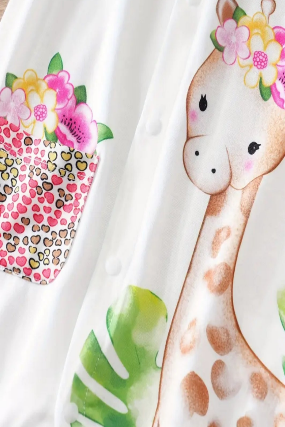 Boxpak met giraf en zebra