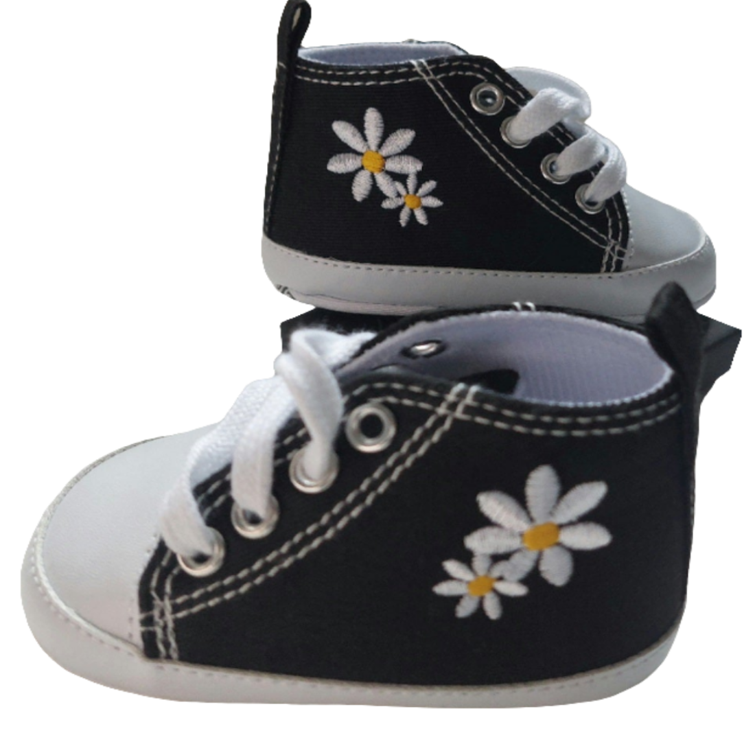 basketbal gymp zwart met bloem