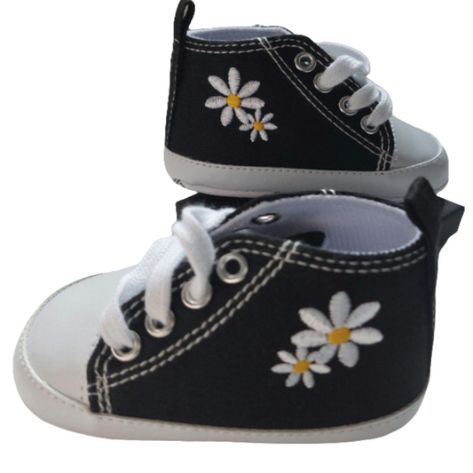 basketbal gymp zwart met bloem