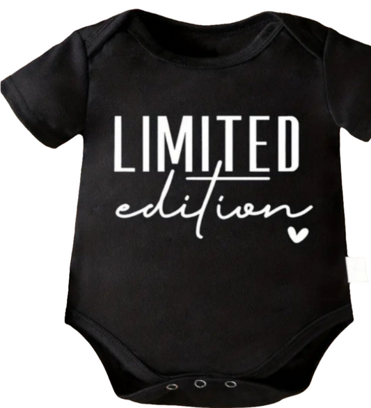 romper " Limited Edition" zwart 