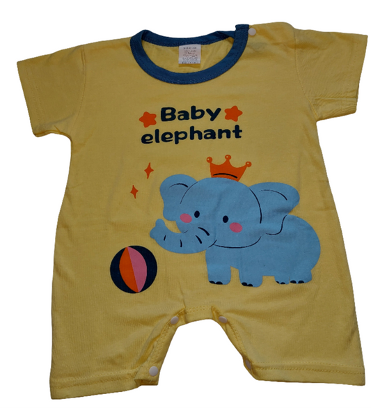 Boxpak geel met olifant