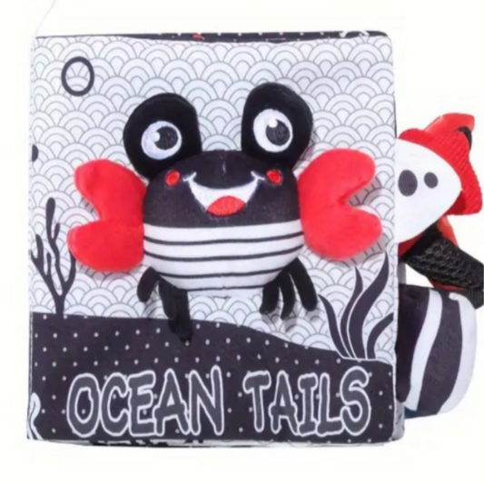 stoffen boekje met krab