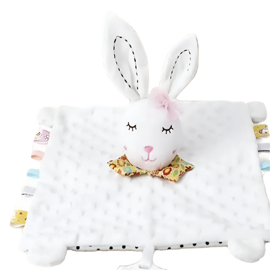 Knuffeldoekje wit Konijn