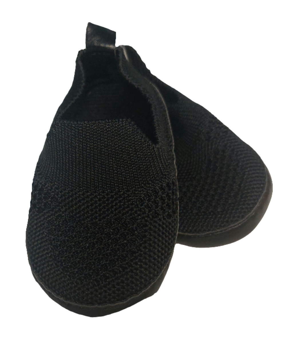 instapper van mesh zwart