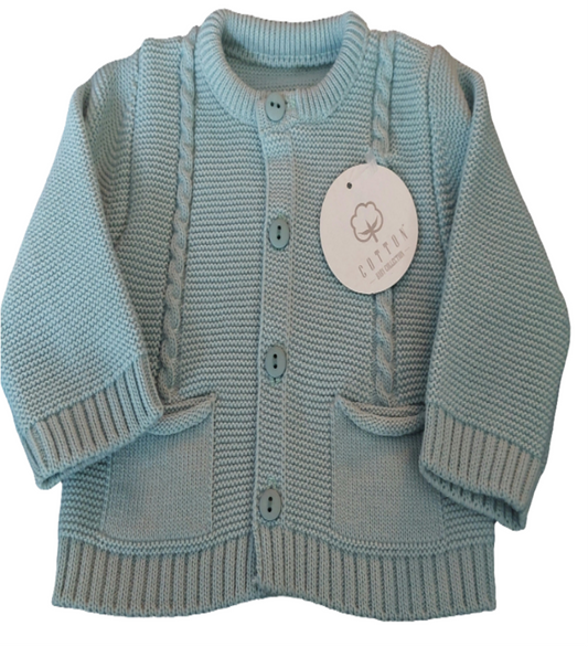 BABYVESTJE ( HERFST/ WINTER ): Verde / 3 m