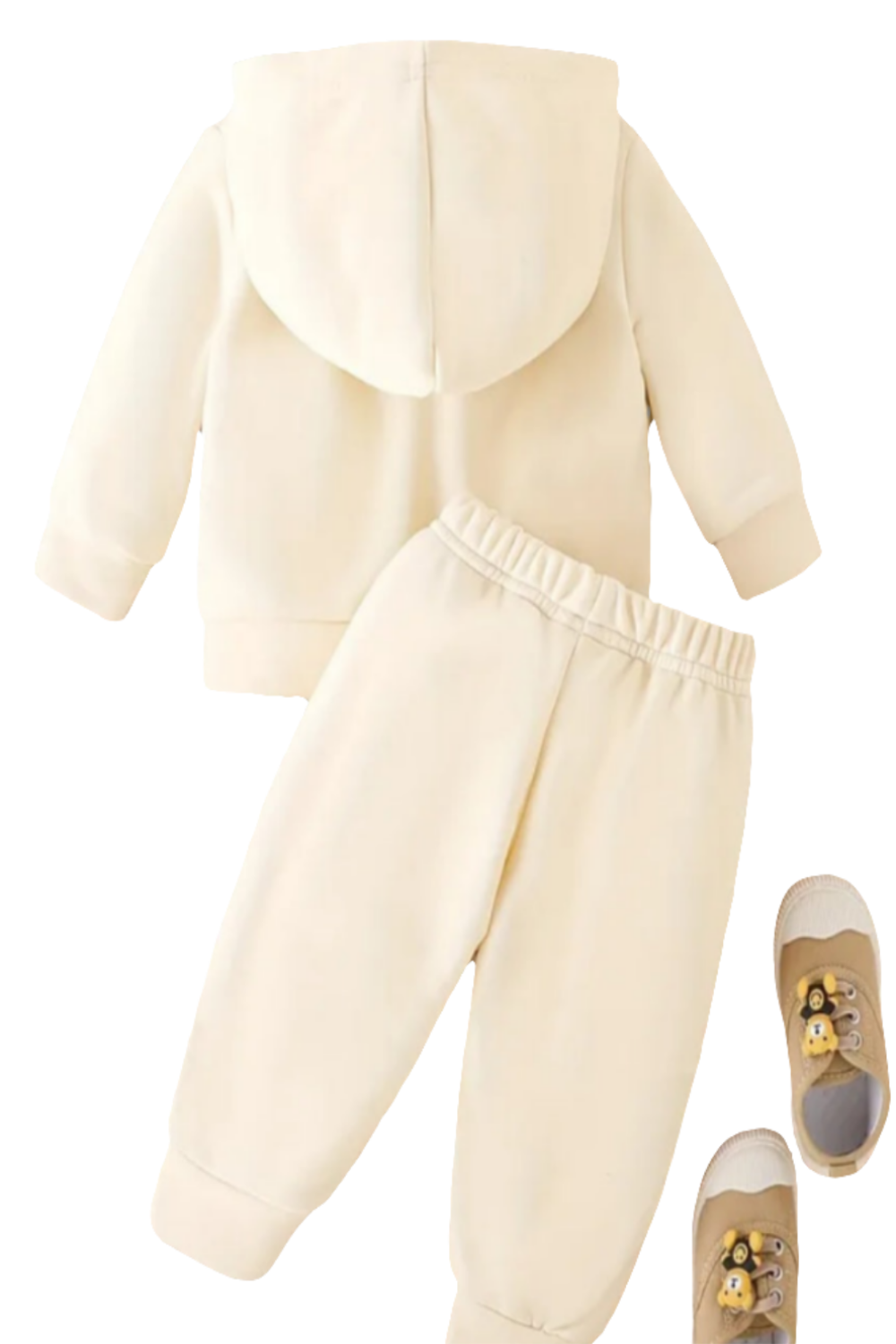 Joggingpak met capuchon met beertje