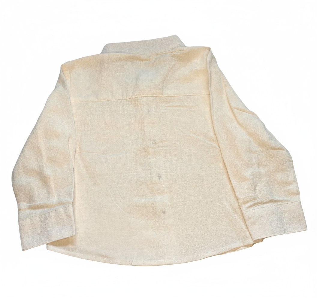 Katoenen overhemd wit