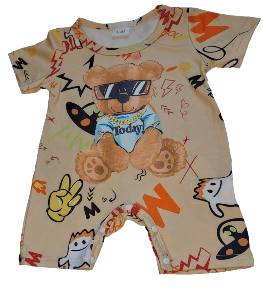 Boxpak "Beer met zonnebril" beige