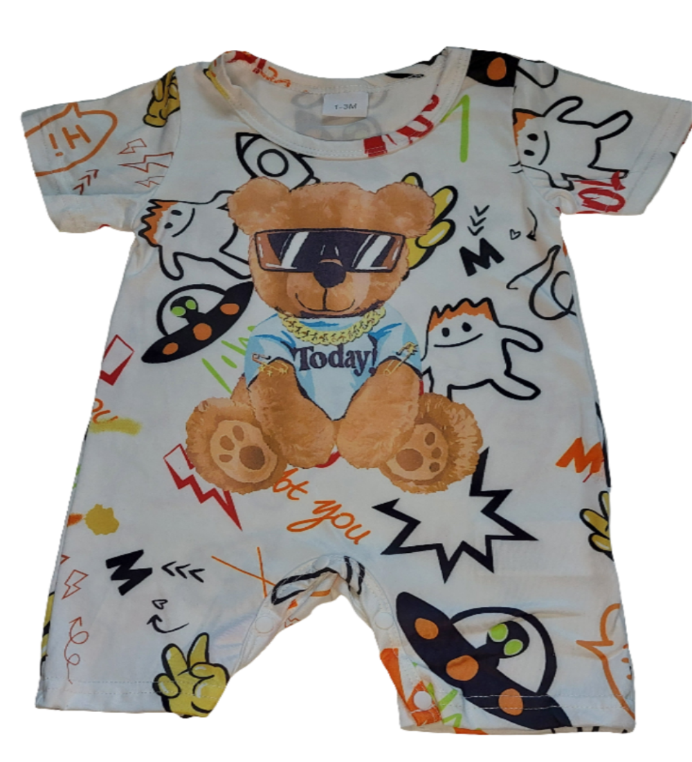 Boxpak "Beer met zonnebril" wit