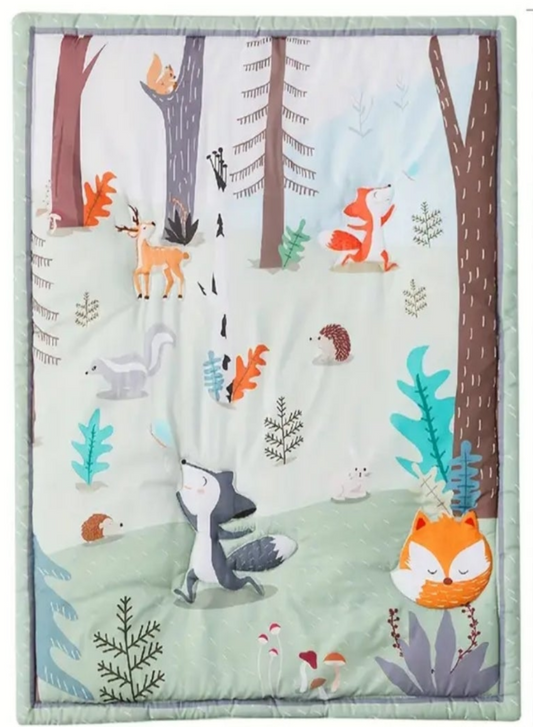 Dekbed met dierenprint 80 ×105