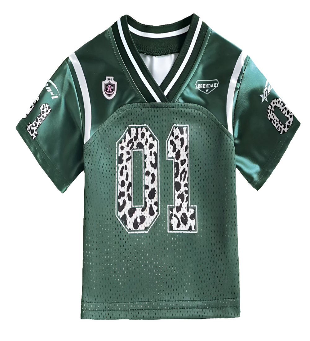 American Football Shirt "01" groen