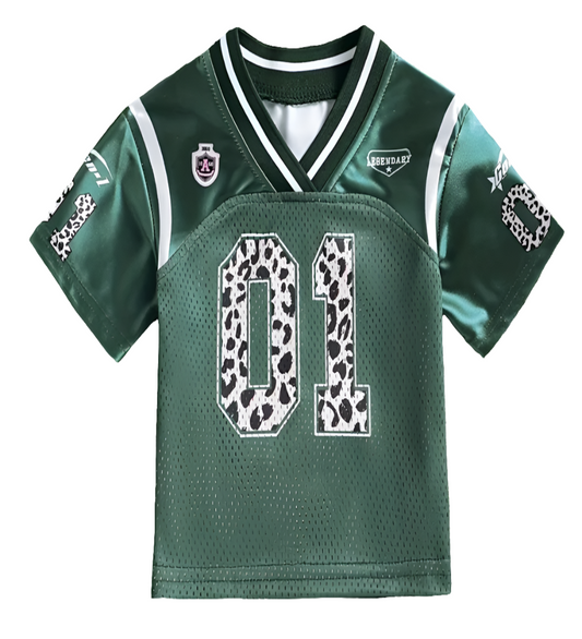 American Football Shirt "01" groen