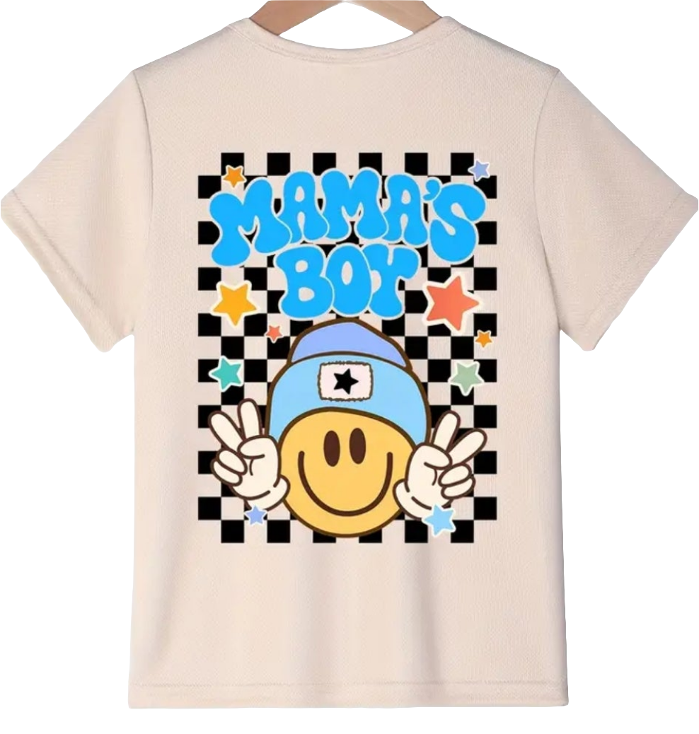shirt MAMA'S BOY beige