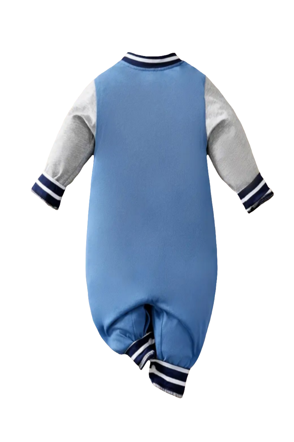 Baseball Jumpsuit  "Y" blauw/grijs