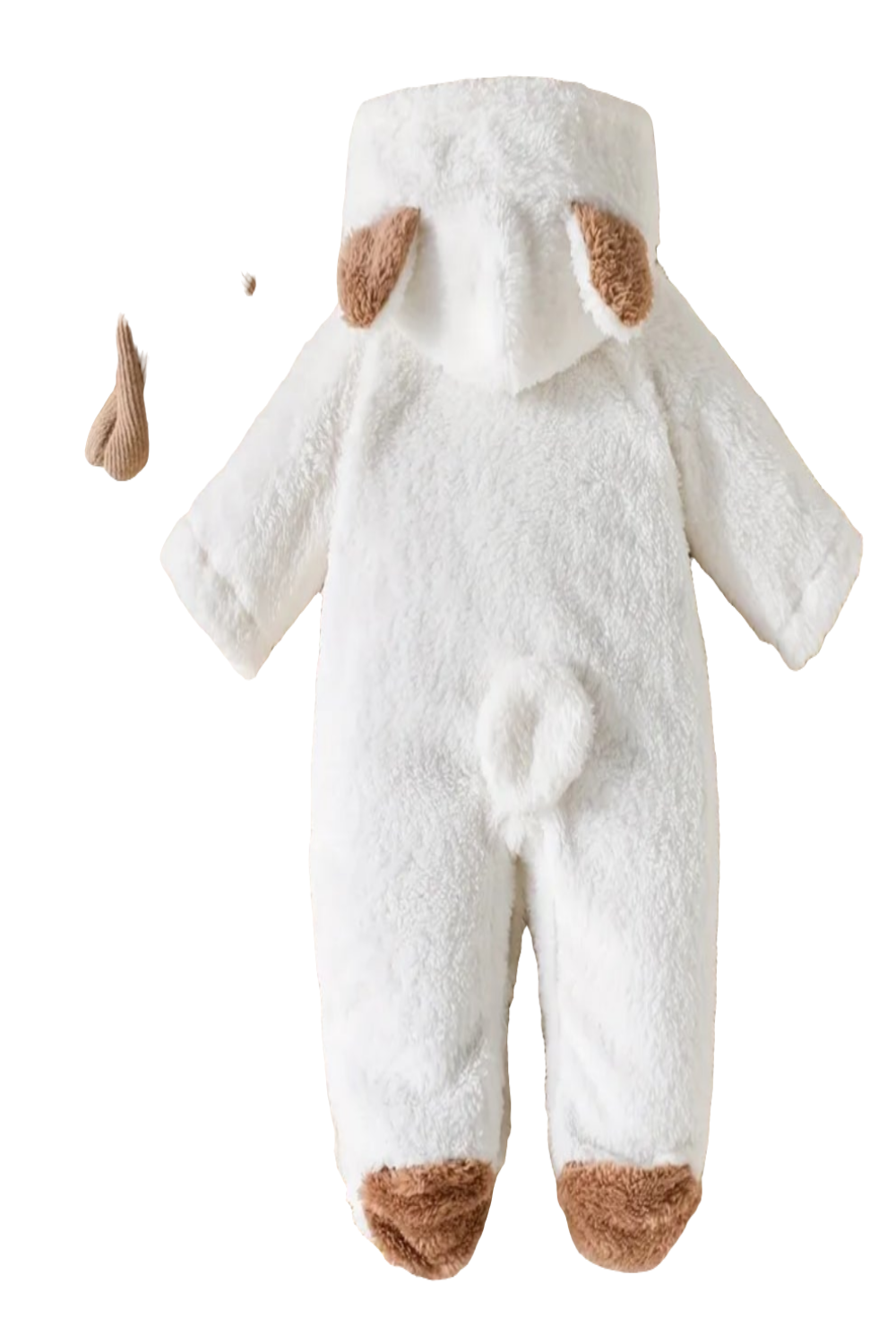 Jumpsuit Konijn wit /beige