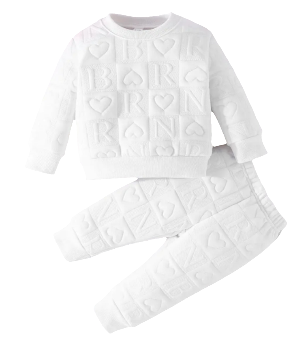 joggingpak love met 3D effect