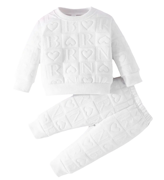 joggingpak love met 3D effect