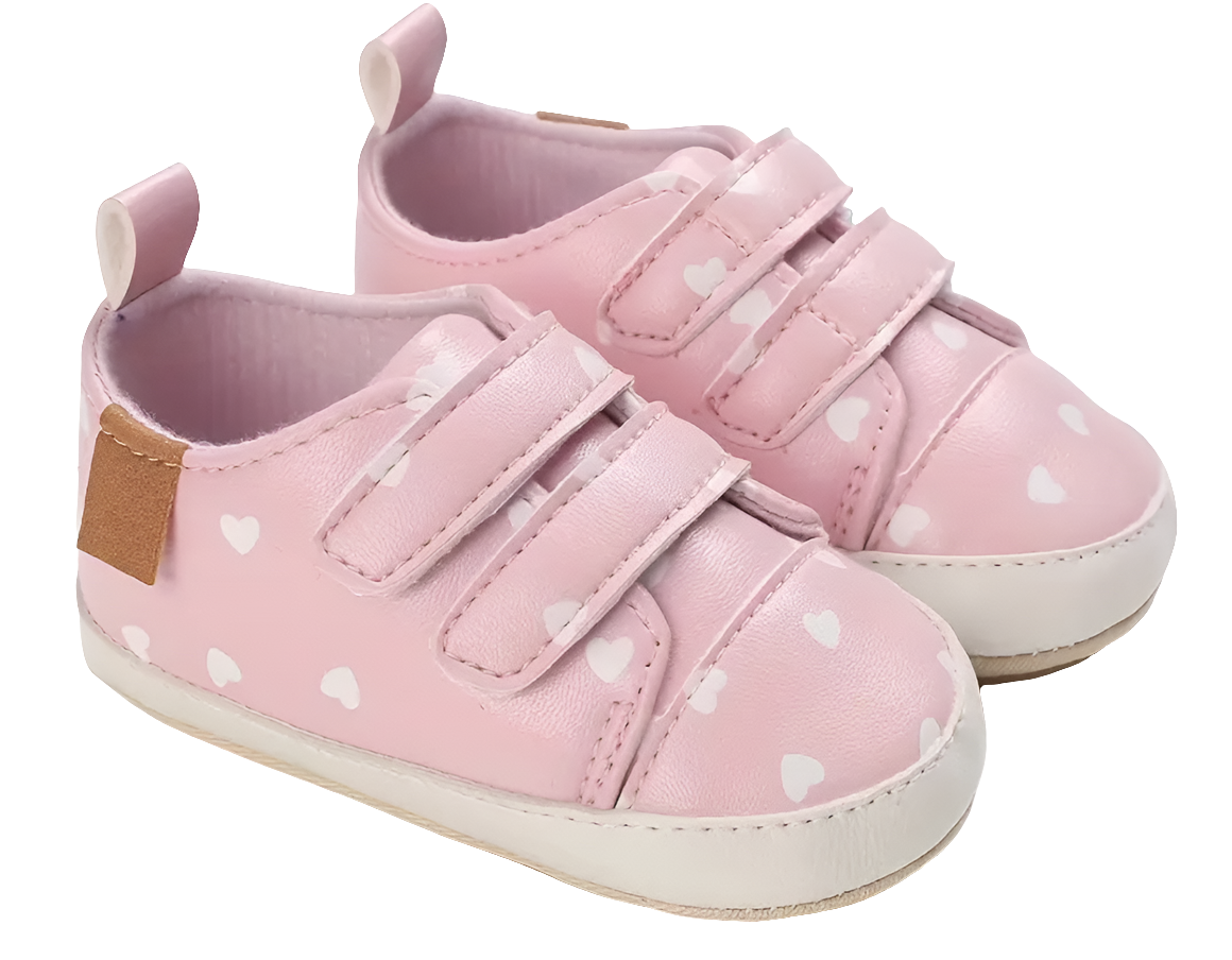 gymp wit met roze hartjes