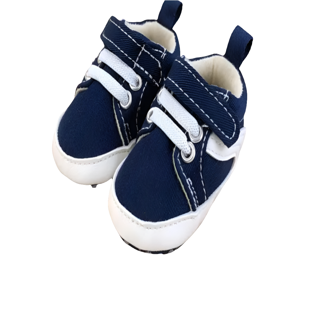 Sportschoen in donker denim ( ook verkrijgbaar in licht denim)