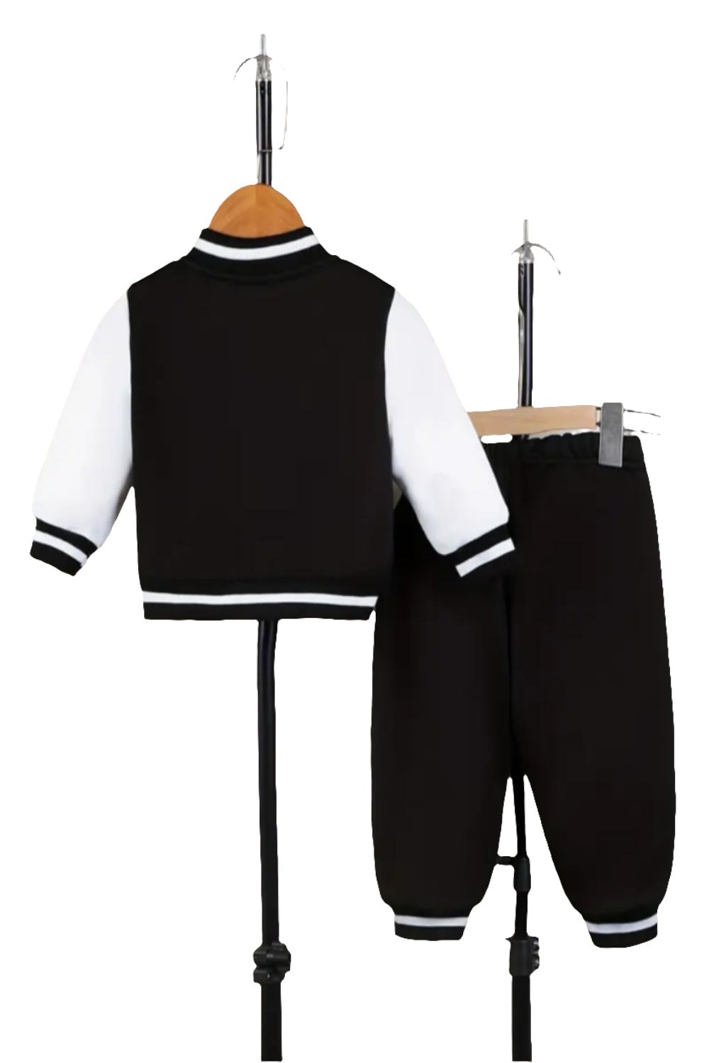 Joggingpak "Vintage Believe Yourself H" zwart/wit