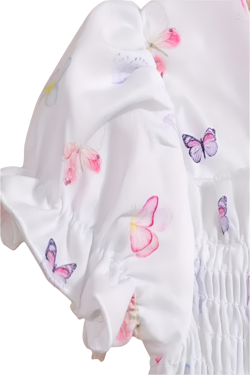 Jumpsuit met vlinders