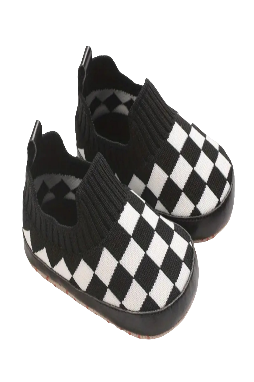 Joggingpak Urban / checkerboard zwart ( eventueel te combineren met de instapper of gymp Urban zwart)