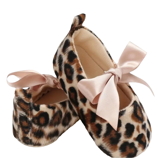 ballerina met panterprint en strik