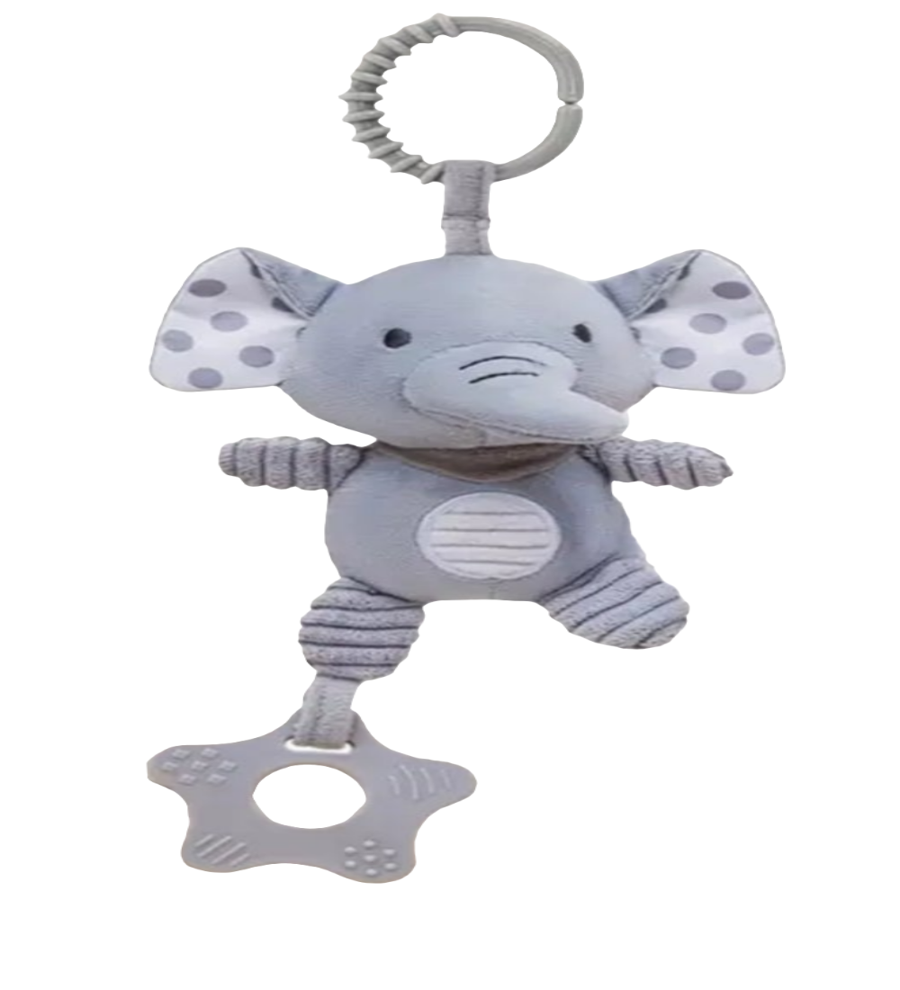 Hangrammelaar grijze olifant