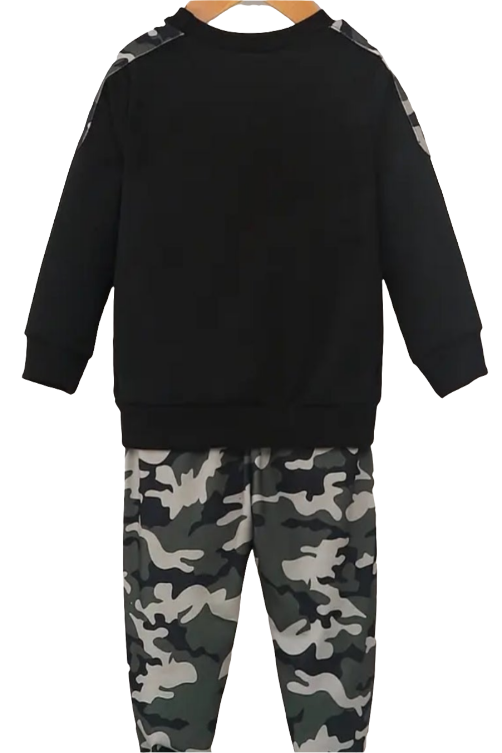 Sweater en broek combat look