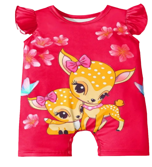 Boxpak met 2 lieve hertjes. Ook verkrijgbaar in mintgroen