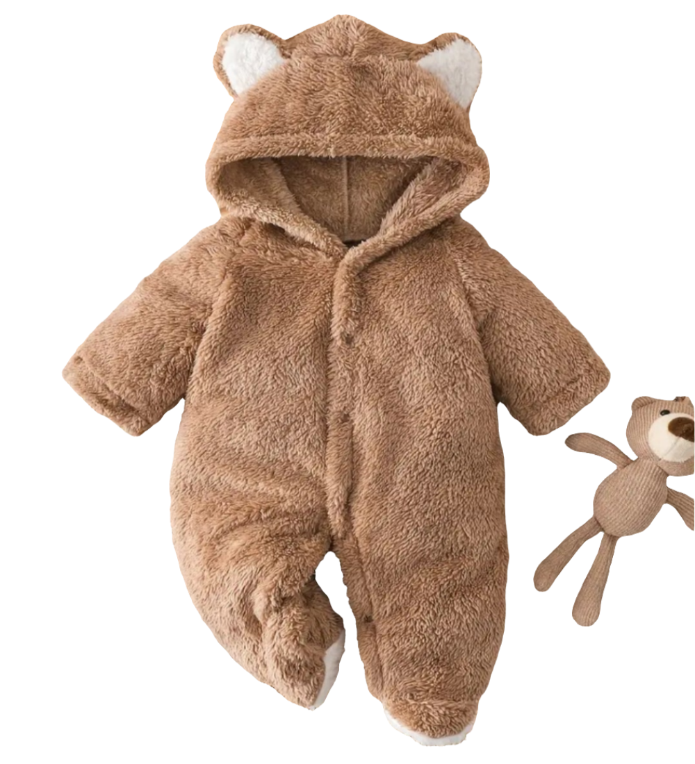Jumpsuit beertje bruin