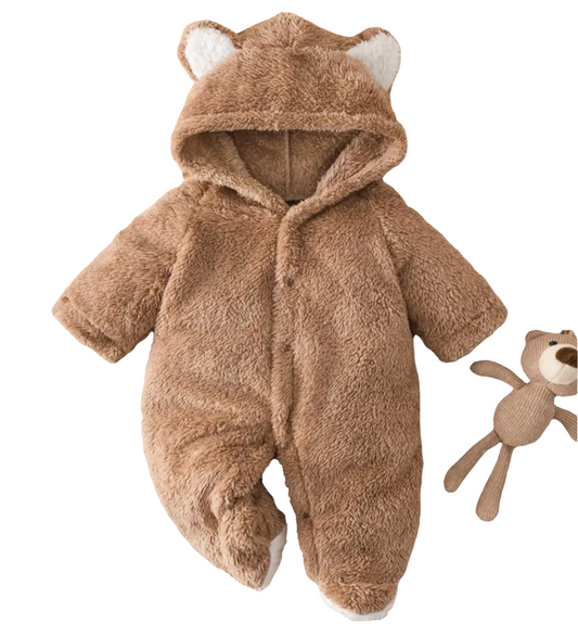 Jumpsuit beertje bruin