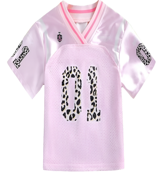 American Football Shirt “01” lichtroze