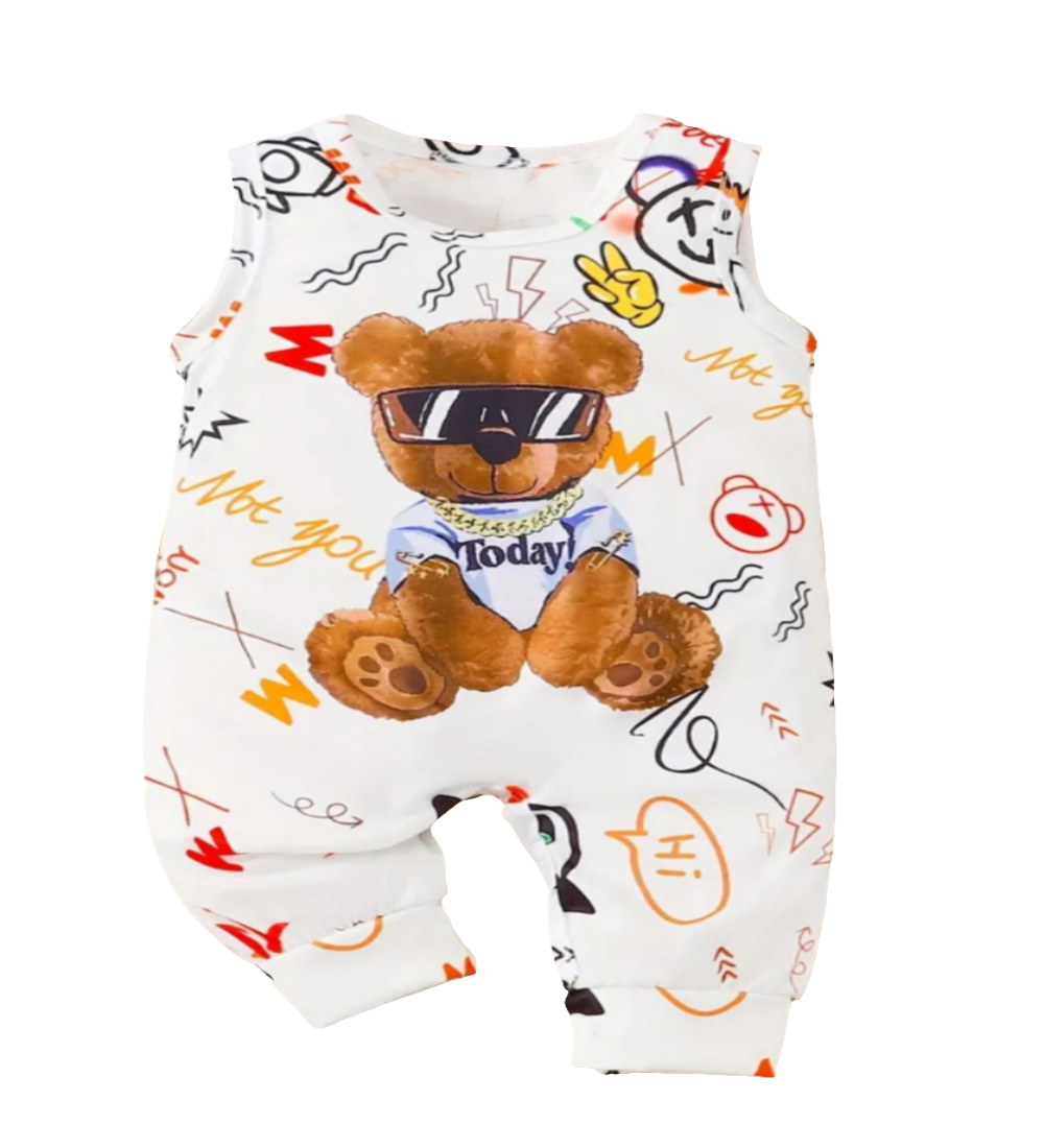 Urban stijl mouwloos tuinpak