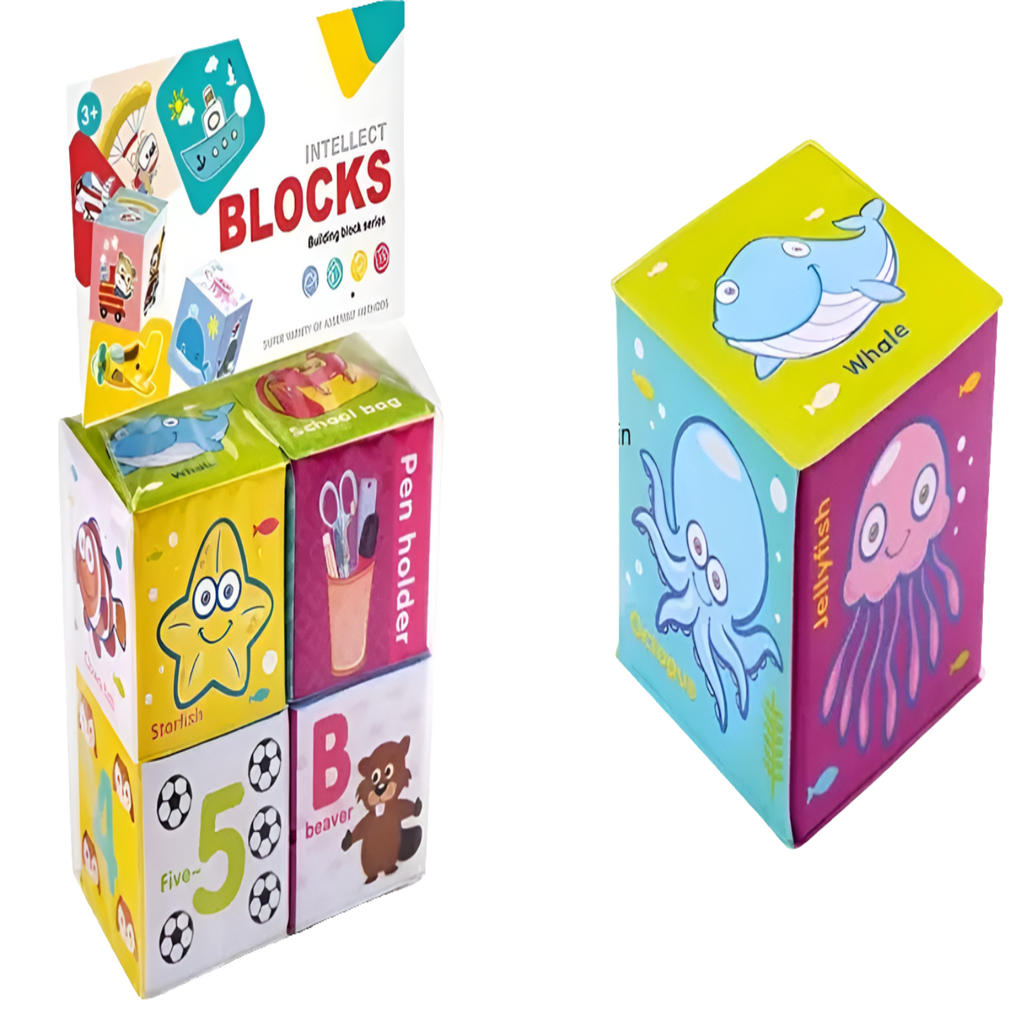 Zachte stapelblokken