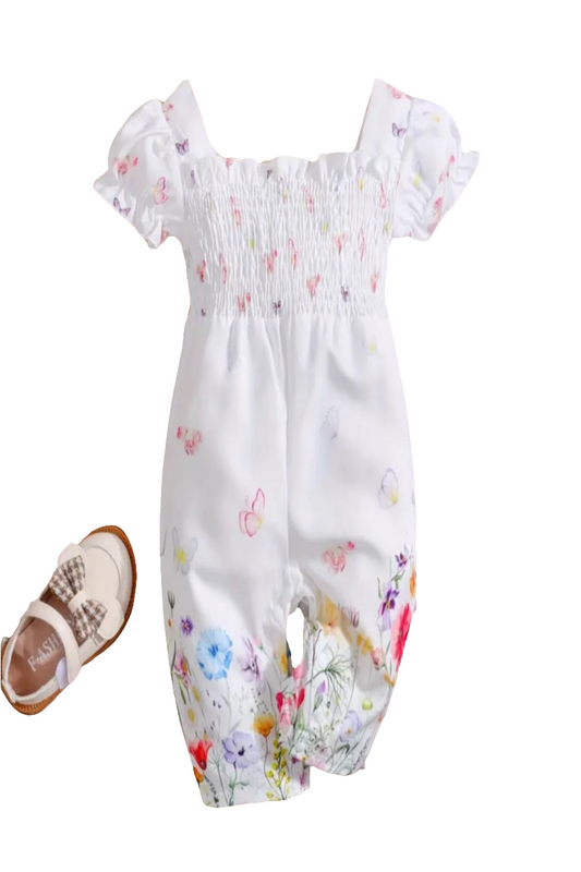 Jumpsuit met vlinders